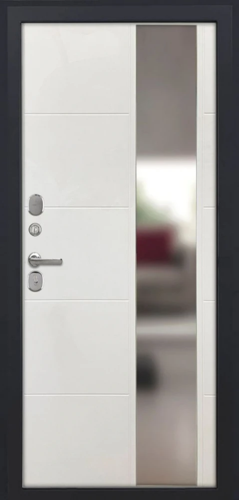 Входная дверь ДвериПРО L-3b ФЛЗ-649 капучино (зеркало) DPRO204678 внутренняя сторона